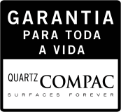 Garantia para toda a vida - Quartz Compac